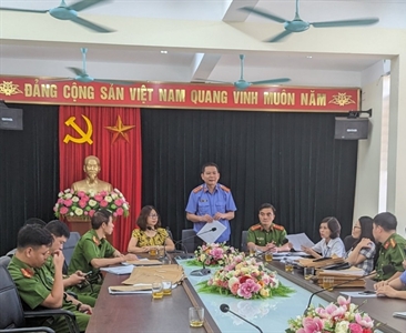 Kiểm sát trực tiếp công tác thi hành án hình sự tại UBND các xã, phường, thị...